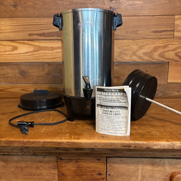 Vintage West Bend Percolator - Picture 5 of 6